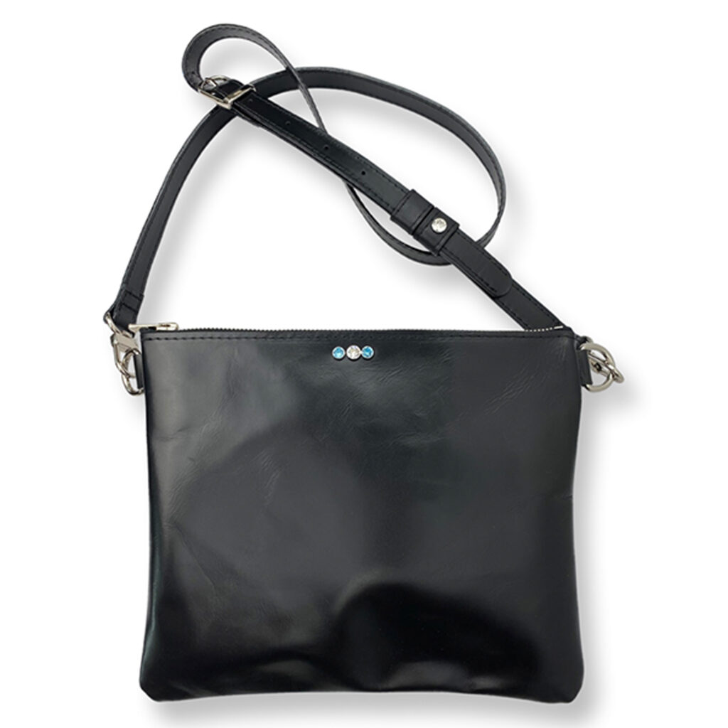 Italian Leather On The Go Crossbody Bag